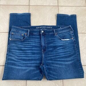 American Eagle AirFlex+ Men's Jeans Slim Fit Dark Wash Stretch Denim‎
